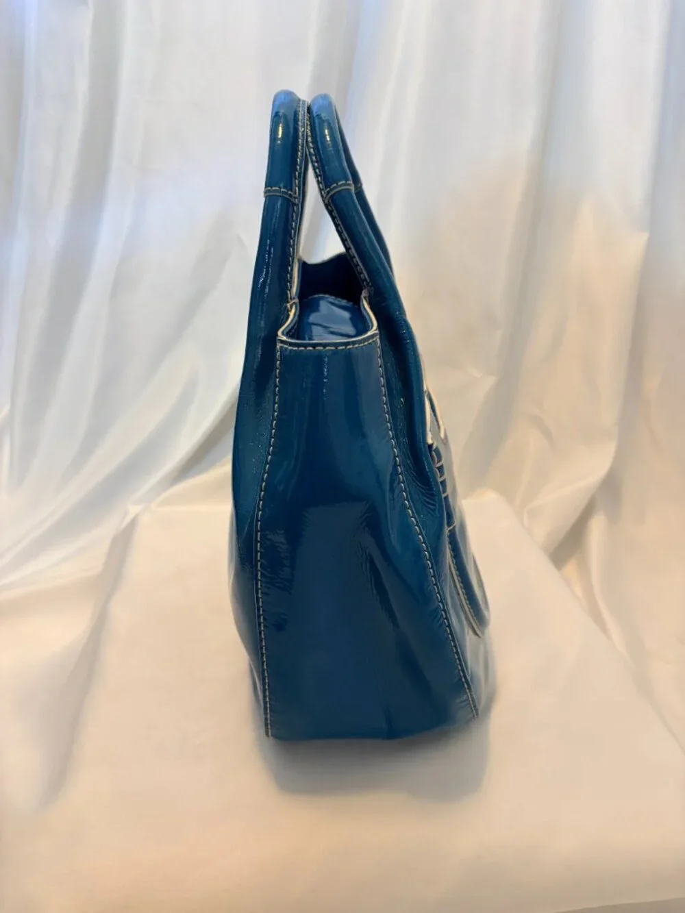 Kate Spade New York Pretty Penny Treesh satchel Lazuli (a vibrant blue)